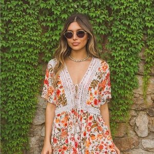 TORRID Floral Baby Doll Blouse, 4X